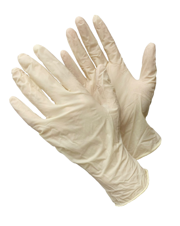 DELTAGRIP Gevea Перчатки латексные неопудренные белого цвета