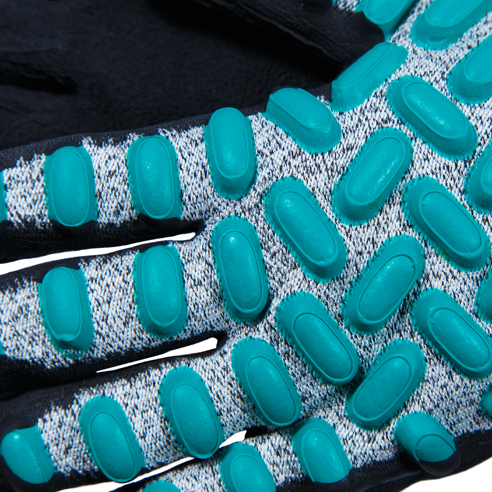 VibroHit Перчатки виброзащитные из HPPE-волокна с латексным покрытием 