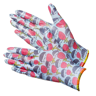 YO Перчатки нейлоновые с нитриловым покрытием