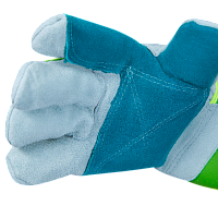 Docker Zima Перчатки утепленные комбинированные из спилка c усиленной ладонью